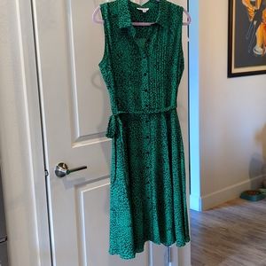 Nanette Lepore Green Dress sz 12